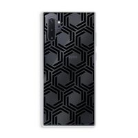 Geometrisch patroon: Samsung Galaxy Note 10 Plus Transparant Hoesje