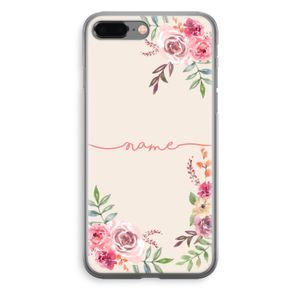 Rozen: iPhone 8 Plus Transparant Hoesje