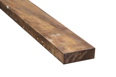 Azobe balken ruw 50x150x3500