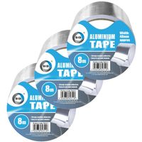 DID aluminiumtape/reparatietape zilver 3 stuks 8 meter - thumbnail