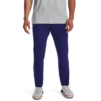 Under Armour Stretch Woven Trainingsbroek Donkerblauw Wit Under Armour Stretch Woven Trainingsbroek Donkerblauw Wit