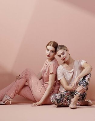 Essenza Essenza Ellen Uni Top Short Sleeve Rose XXL