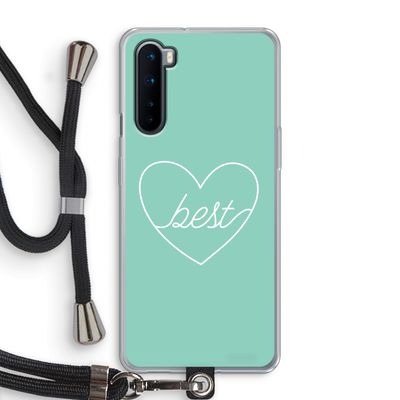 Best heart pastel: OnePlus Nord Transparant Hoesje met koord