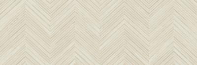 Wandtegel houtlook Baldocer Larchwood Zig Maple 120x40cm creme mat gerectificeerd