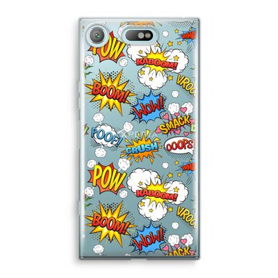 Pow Smack: Sony Xperia XZ1 Compact Transparant Hoesje