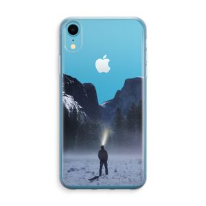 Wanderlust: iPhone XR Transparant Hoesje
