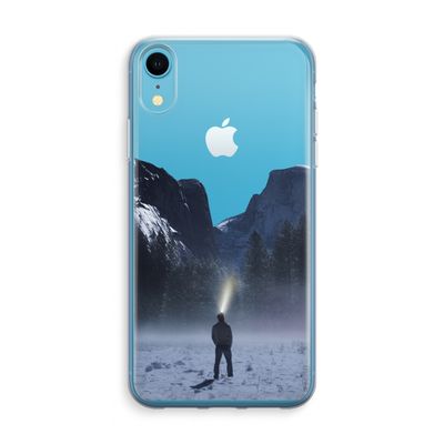 Wanderlust: iPhone XR Transparant Hoesje