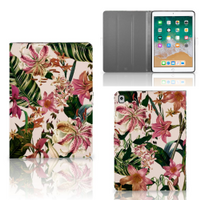 Apple iPad 9.7 (2018) Tablet Cover Flowers - thumbnail