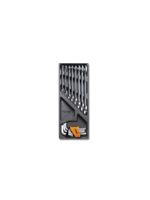 Beta Harde voorgevormde inzetbakken met assortiment gereedschap T34 - 024240034