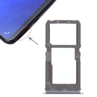 SIM-kaart lade + SIM-kaart lade/micro SD-kaart lade voor vivo X21 (grijs)