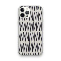 Marrakech Zigzag: iPhone 12 Pro Max Transparant Hoesje