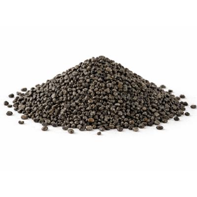 Home & Styling decoratie stenen/granulaat - 650ml - antraciet - hobby steentjes