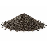 Home & Styling decoratie stenen/granulaat - 650ml - antraciet - hobby steentjes