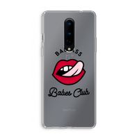 Badass Babes Club: OnePlus 8 Transparant Hoesje