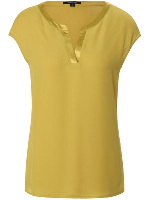 Shirt V-hals Van comma, groen Shirt V-hals Van comma, groen