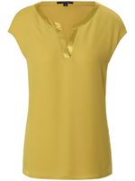 Shirt V-hals Van comma, groen - thumbnail