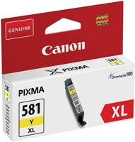 Canon inktcartridge CLI-581Y XL, 199 foto&apos;s, OEM 2051C001, geel