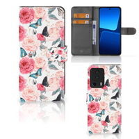 Xiaomi 13 Lite Hoesje Butterfly Roses - thumbnail