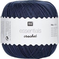 Rico Essentials Crochet 037 Middernachtblauw