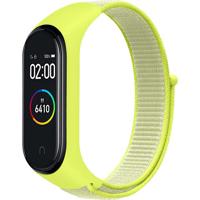 Xiaomi Mi 3/4/5/6 Nylon Sport Loop Band - Geel Xiaomi Mi 3/4/5/6 Nylon Sport Loop Band - Geel