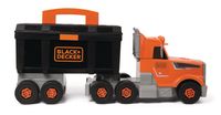 Doe-het-zelf vrachtwagen Black+Decker SMOBY oranje/zwart/grijs