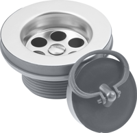 Cornat afvoerplug spoelbak 70mm 3/2 (400) - t352004r