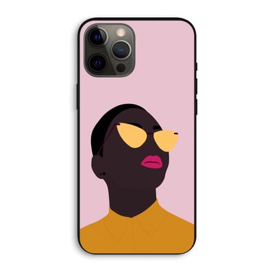 Yellow glasses: iPhone 12 Pro Max Biologisch afbreekbaar hoesje