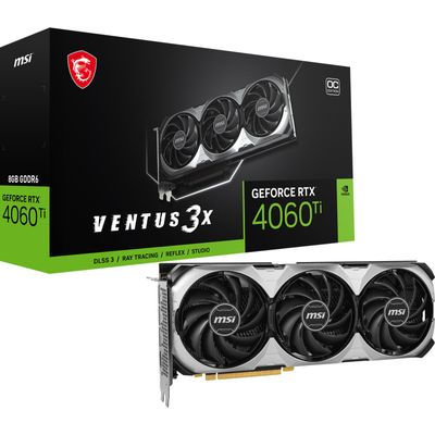 GeForce RTX 4060 Ti VENTUS 3X 8G OC Grafische kaart