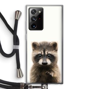 Rocco: Samsung Galaxy Note 20 Ultra / Note 20 Ultra 5G Transparant Hoesje met koord