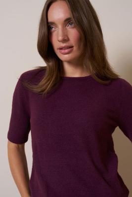 Felica soft pullover - blackberry - 13141