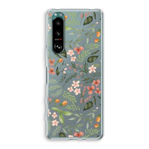 Sweet little flowers: Sony Xperia 5 III Transparant Hoesje