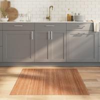 Vloerkleed rechthoekig 100x100 cm bamboe naturel