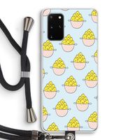 Citroenen: Samsung Galaxy S20 Plus Transparant Hoesje met koord