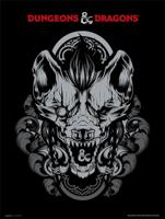 Kunstdruk Dungeons And Dragons Gnoll 30x40cm