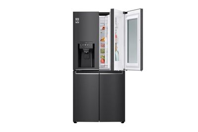 LG GMX844MCBF amerikaanse koelkast Vrijstaand 508 l F Zwart