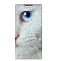 Samsung Galaxy S22 Ultra | Hoesje maken | Witte Kat