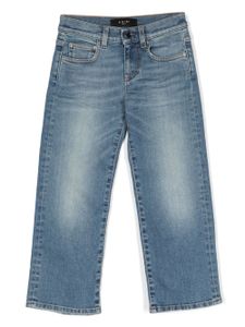 AMIRI KIDS jean Straight Stack - Bleu