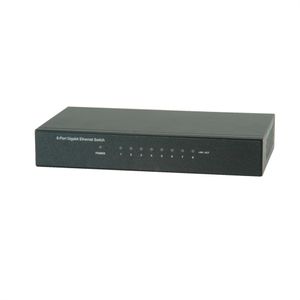 ROLINE Secomp 21.14.3521 Gigabit Ethernet (10/100/1000) Zwart