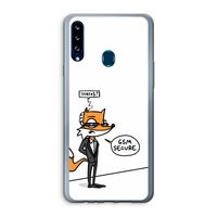 GSM secure: Samsung Galaxy A20s Transparant Hoesje