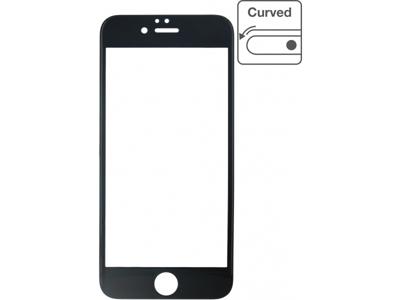 Mobilize Mobilize Edge-To-Edge Glass Screen Protector Apple iPhone 6/6S Black Full Glue
