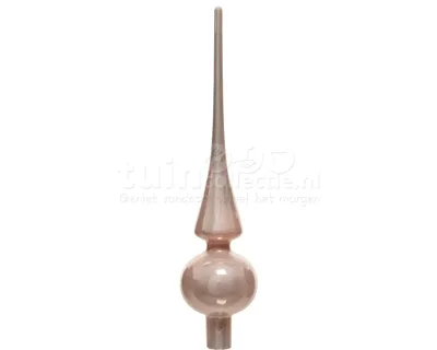Piek Glas 26cm Poederroze