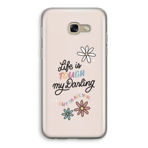 Tough Life: Samsung Galaxy A5 (2017) Transparant Hoesje