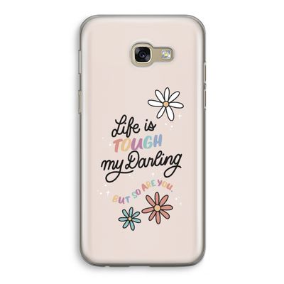 Tough Life: Samsung Galaxy A5 (2017) Transparant Hoesje