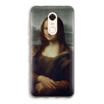 Mona Lisa: Xiaomi Redmi 5 Transparant Hoesje