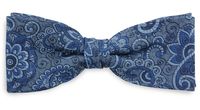 Sir Redman SRBOWTIE24036 Strik Paisley Chic - Lichtblauw / Kobaltblauw