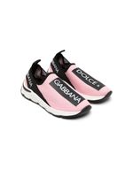 Dolce & Gabbana Kids chaussures de skate Sorrento - Rose