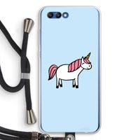 Eenhoorn: Honor 10 Transparant Hoesje met koord