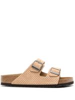 Birkenstock sandales Arizona en daim - Tons neutres