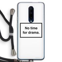 No drama: OnePlus 7 Pro Transparant Hoesje met koord