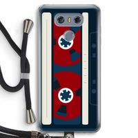 Here's your tape: LG G6 Transparant Hoesje met koord